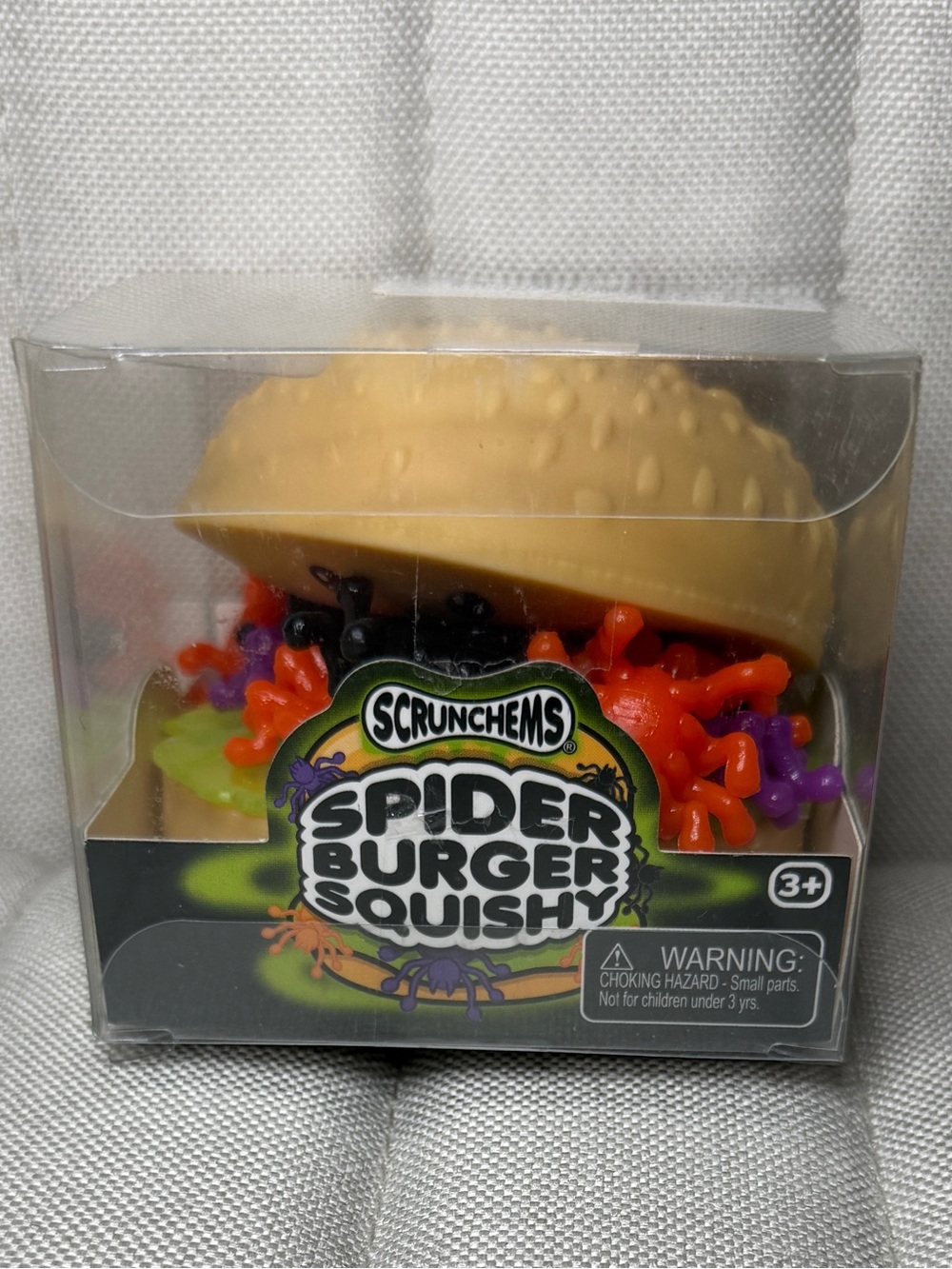 Scrynchems Spider Burger Squishy Toy